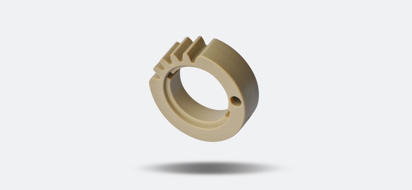 Engineering-plastic part machined to drawing (9)